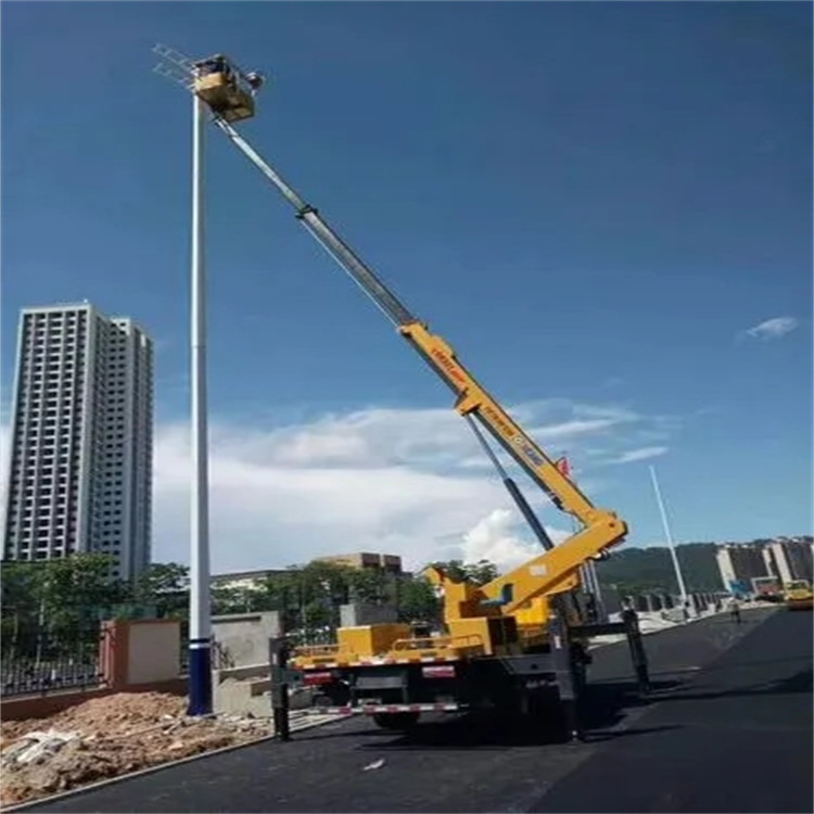 安岳维修路灯的曲臂升降车出租